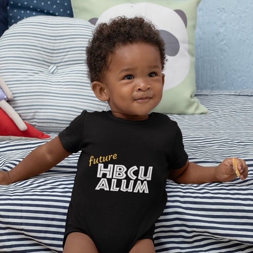 Future HBCU Alum Baby Bodysuit With Snaps Etsy