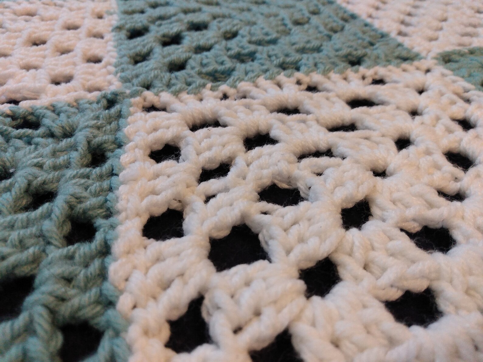 Hand Crocheted Lap/wheelchair Blanket Etsy