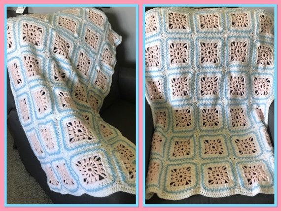 Crochet Crib Baby Blanket
