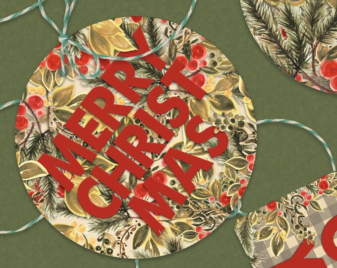 Merry Christmas Gift Tags