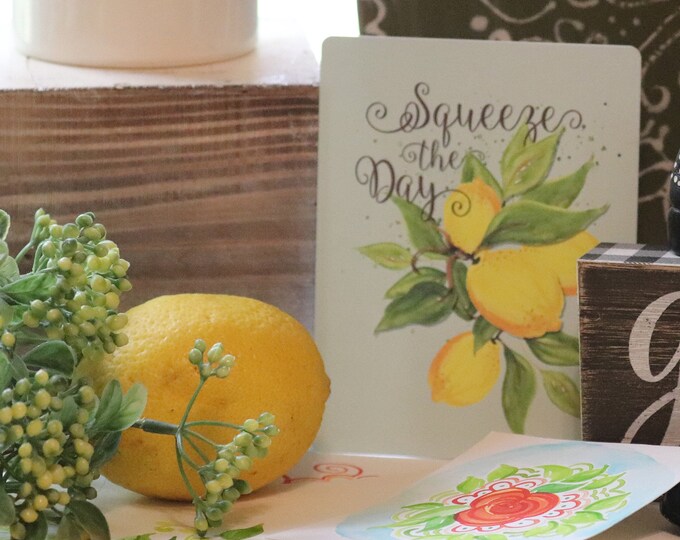 Squeeze the Day Cards Set of 5