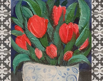 Note Cards - Tulips & Tiles