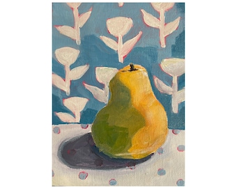 Large Art Print - Pear