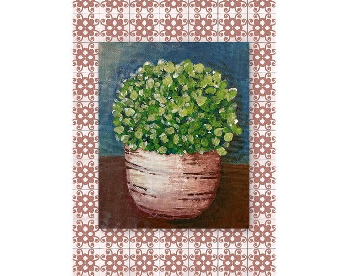 Large Art Print - Boxwood Ball