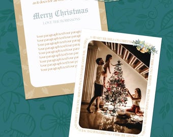 Christmas Bells Card Template