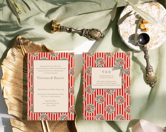 Victoria Wedding Invitation Template