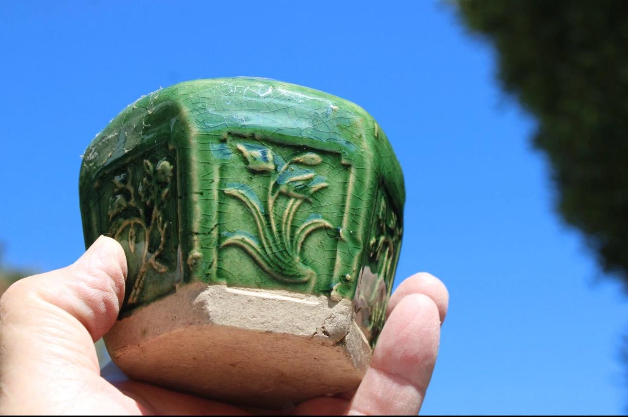 アンティーク中国製緑釉陶器花瓶（1900-1940年） - Etsy 日本