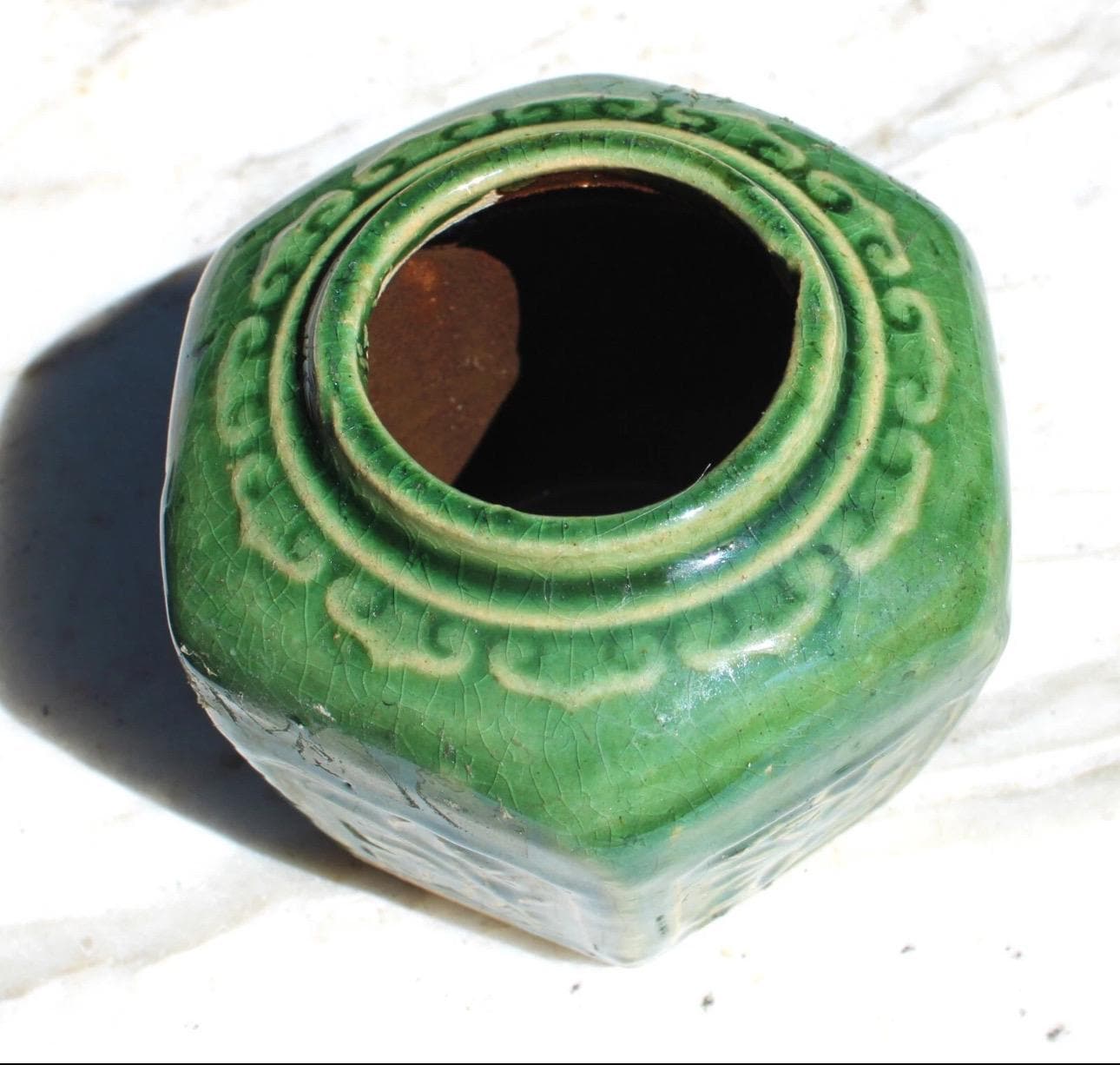 アンティーク中国製緑釉陶器花瓶（1900-1940年） - Etsy 日本