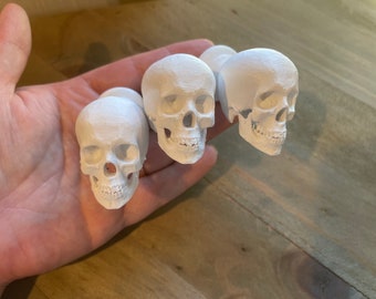 Mystic Macabre Spooky Skull Cabinet Knobs | Gothic Cabinet Knobs | Drawer Pulls | Cabinet Pulls | Gothic Home Decor, Multiple Color Options