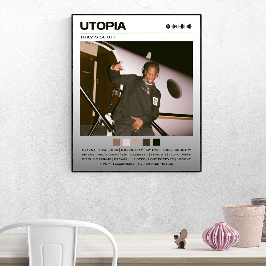 TRAVIS SCOTT Rodeo Ltd Ed RARE Poster +BONUS Hip-Hop Poster! Utopia  Astroworld