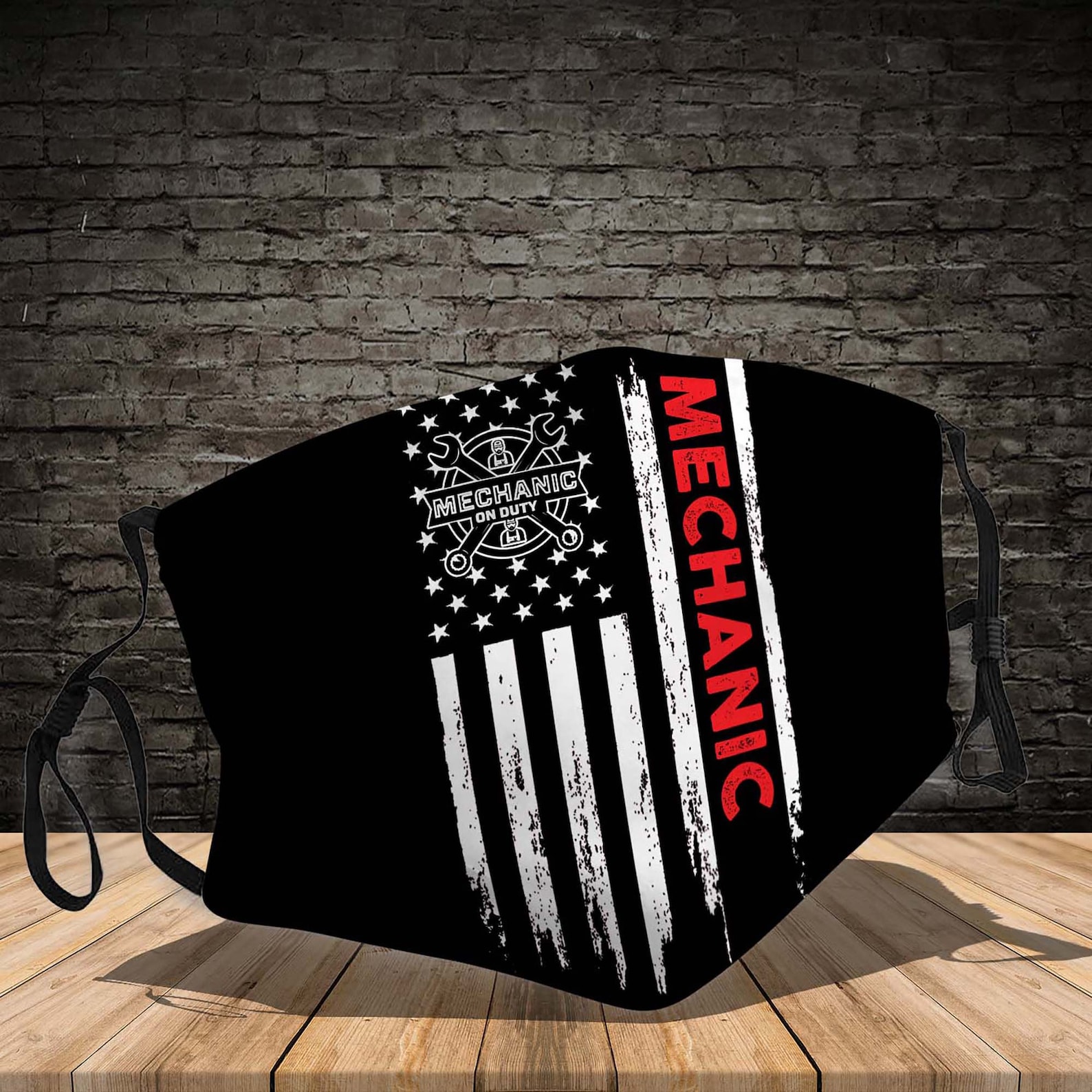 Mechanic 3D Face Mask 2 Etsy