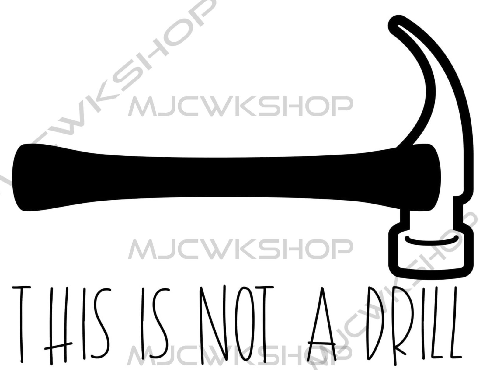 This is Not a Drill Svg Pdf Png Jpg Great for Tshirts Etsy