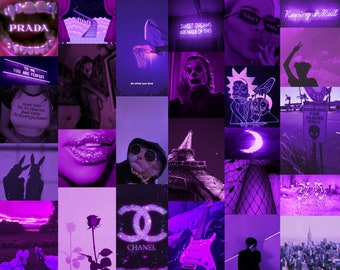 Featured image of post Dark Purple Aesthetic Pictures For Wall