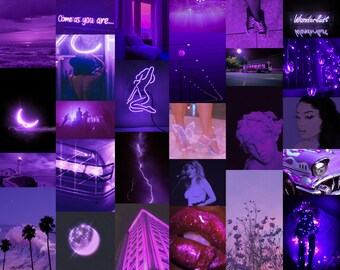 Dark Light Purple Etsy