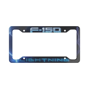 F150 Lightning License Plate Frame