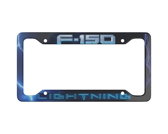 Cadre de plaque d'immatriculation Lightning F150
