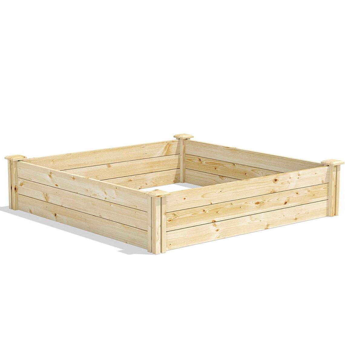 Original Pine Raised Garden Bed 4W X 4 L X 10.5H Made in Etsy