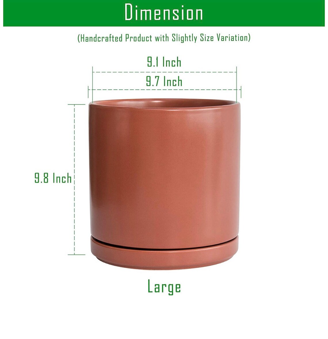 Ceramic Planter Pot with Drainage Hole and Saucer Indoor Etsy