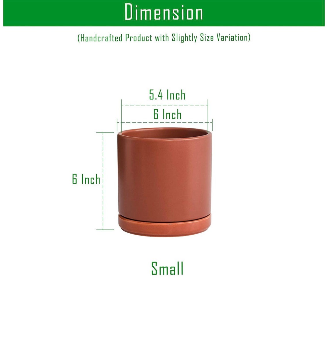 Ceramic Planter Pot with Drainage Hole and Saucer Indoor Etsy