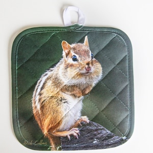 Fat Chipmunk Pot Holder
