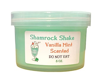 D.I.Y Shamrock Shake Butter Slime-Scented Slime-Best Selling Slime/Cloud9 Slimes/Therapeutic/ASMR