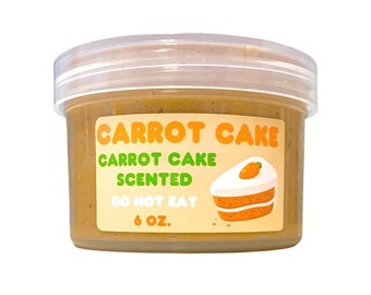 D.I.Y Carrot Cake Snowfizz Slime-Scented Slime-Best Selling Slime/Cloud9 Slimes/Therapeutic/ASMR