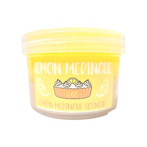 D.I.Y Lemon Meringue- Butter/Slushie/Snowfizz Slime-Scented Slime-Best Selling Slime/Cloud9 Slimes/Therapeutic/ASMR