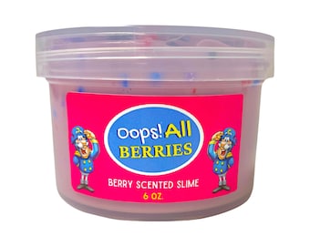 Oops! All Berries Slime- Floam Slime-Scented Slime-Best Selling Slime/Cloud9 Slimes/ASMR