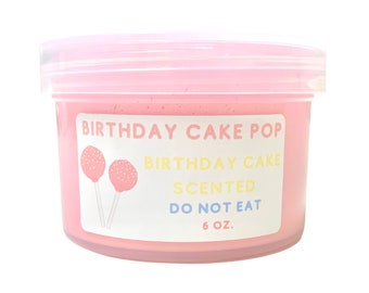 D.I.Y Geburtstagskuchen Pop Slime- Butter Slime-duftender Slime-Bestverkaufter Slime / Cloud9 Slimes / Therapeutic / ASMR