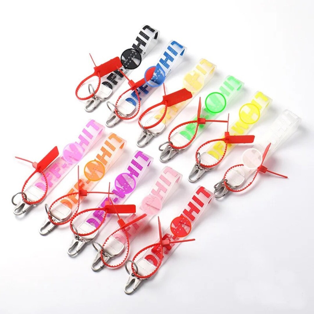 BEST SELLING!! Colorful OFF W Keychains - Etsy