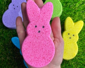 XL Classic Bunny Bath Bomb | Pick Your Scent and Color! | Vegan & Skin Safe | Easter | Spring
