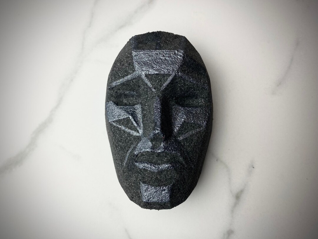 Game Master Mask Bath Bomb Pick Your Scent Vegan & Skin Safe Etsy