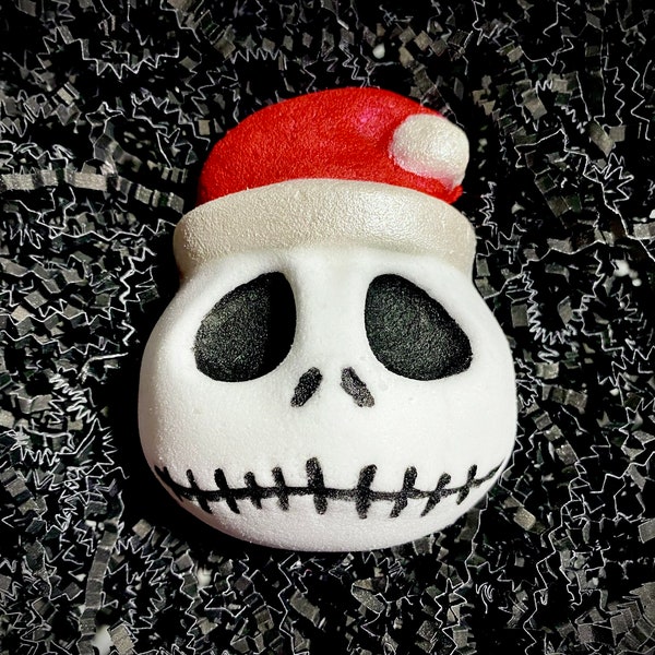 Christmas Jack Bath Bomb | Geeky Gift | Pick Your Scent! | Kid Friendly | Vegan & Skin Safe