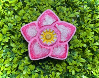 Sakura Cherry Blossom Flower Bath Bomb | Kid Friendly | Skin Safe | Vegan & Cruelty Free