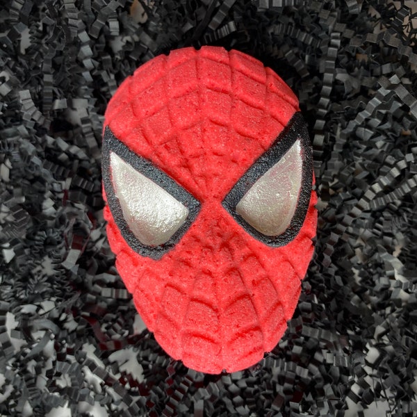 Spider Guy Bath Bomb | Geeky Gift | Pick Your Scent! | Kid Friendly | Vegan & Cruelty Free!