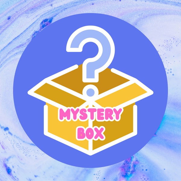 Mystery Box of Bath Bombs | 7-10 Items Guaranteed! | Surprise Bath Bombs | Vegan & Skin Safe