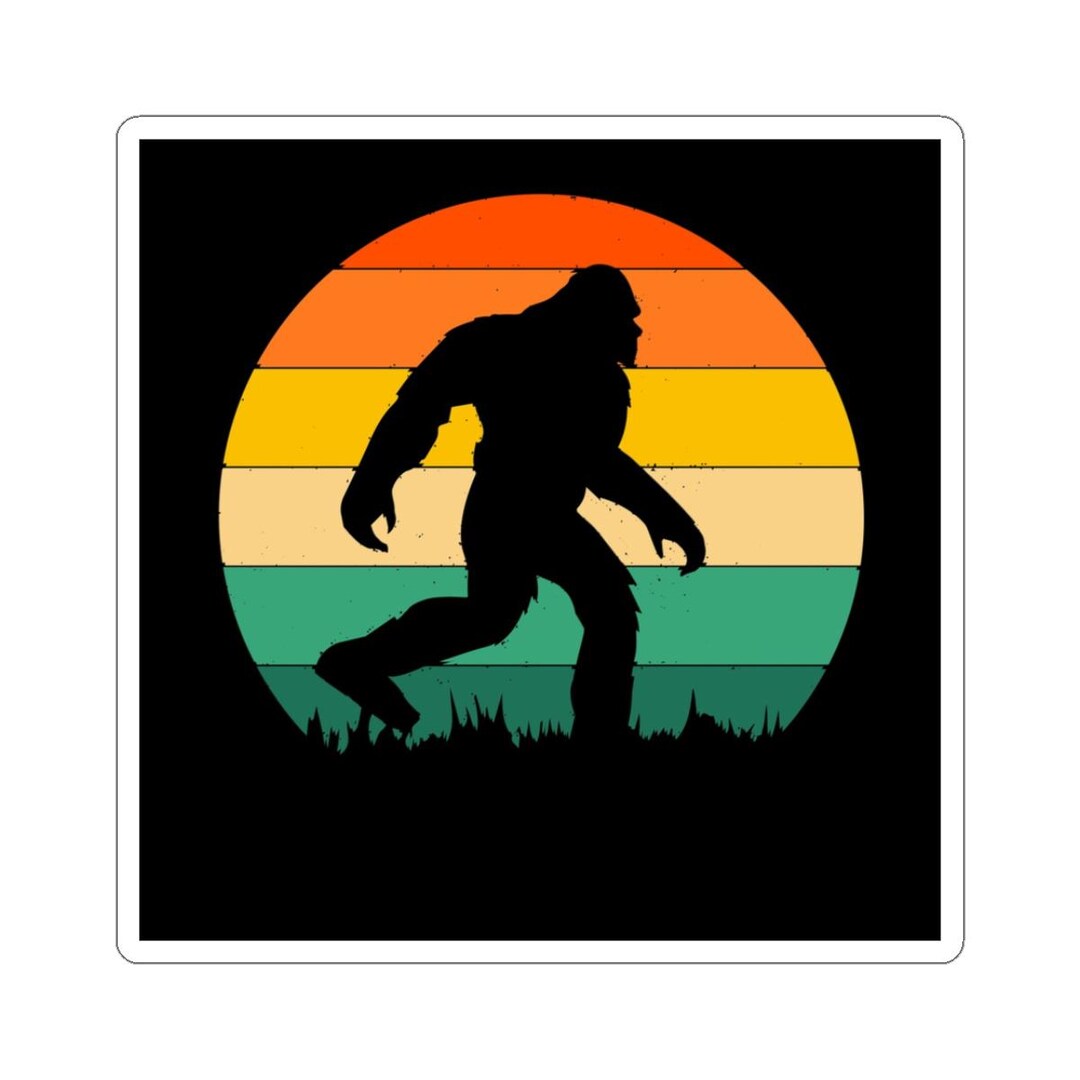 Bigfoot Stickers | Fun Laptop Decals, Vinyl Graphics, Nature Lover ...