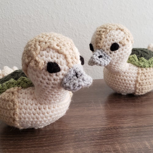 PDF PATTERN for Crochet Turtleduck Amigurumi Doll Toy Plushie Etsy