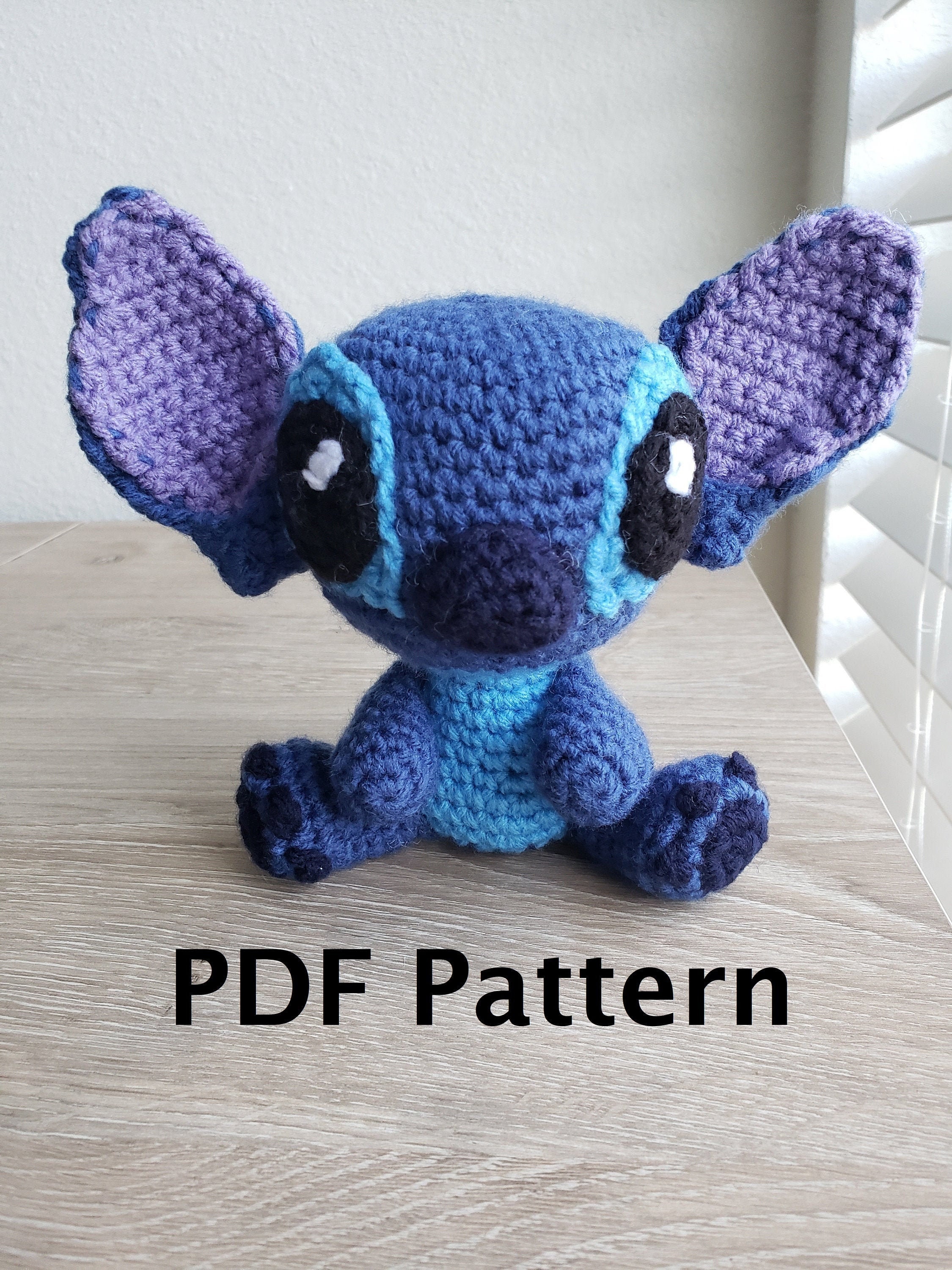 Disney's Stitch Amigurumi PDF PATTERN | Etsy