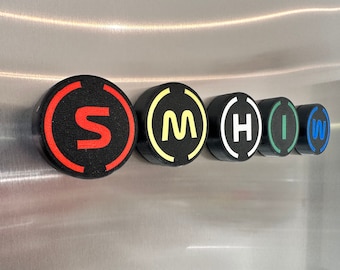 F1 Tyre Magnet Set, F1 Gifts for Men, F1 Racing Gifts, F1 Magnets, Formula 1 Gift