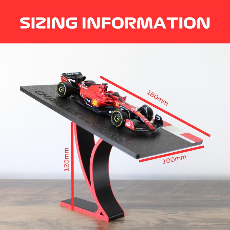 F1 Gift, Formula 1 1:43 Diecast Model Car on Elegant Track Display ...