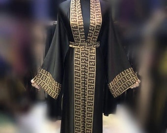 fancy kimono abaya