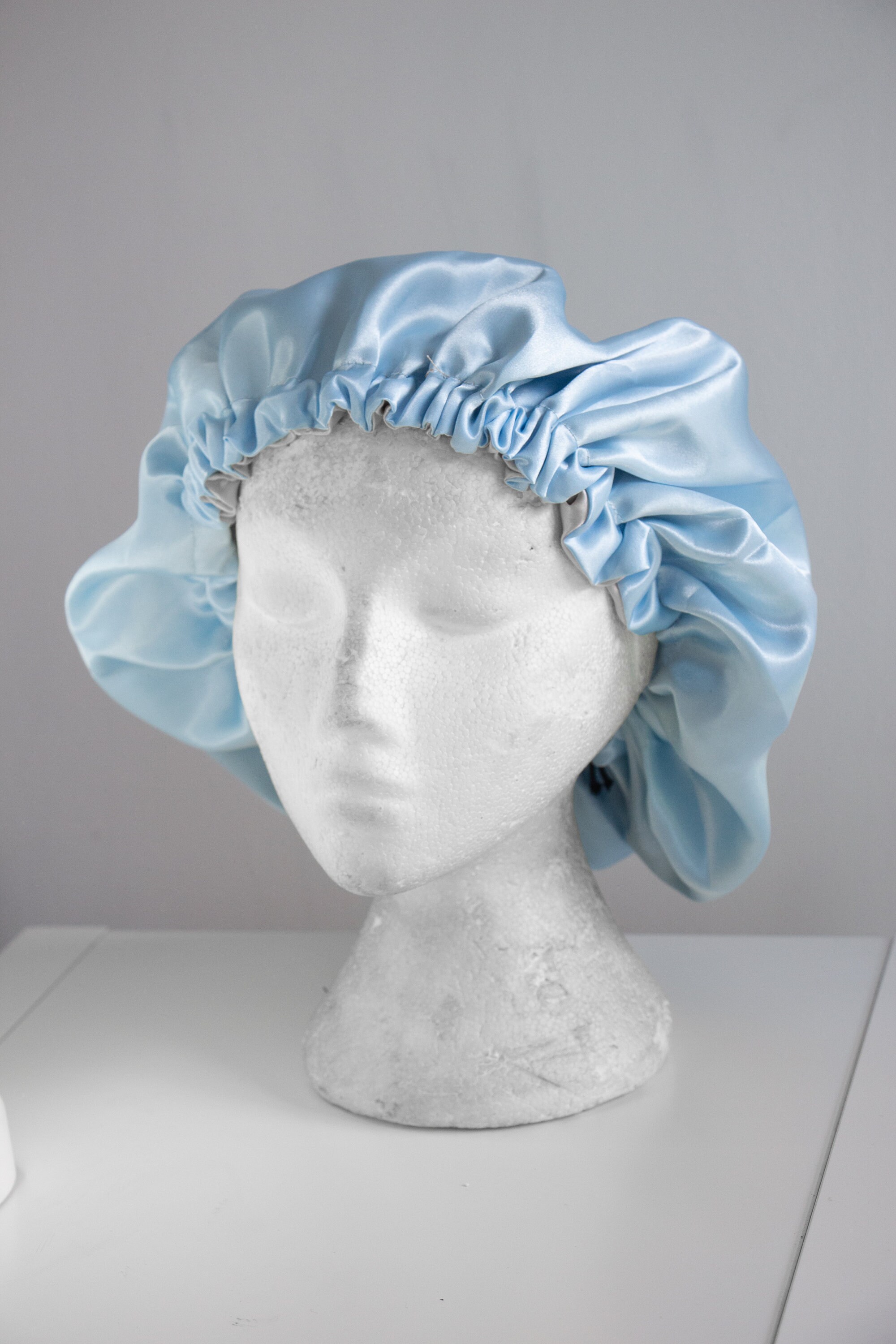 Vegan Silk Bonnet Non-slip Reversible 