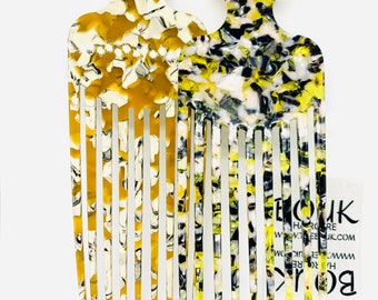 Afro Pick. Extra long vintage unique hair accessories