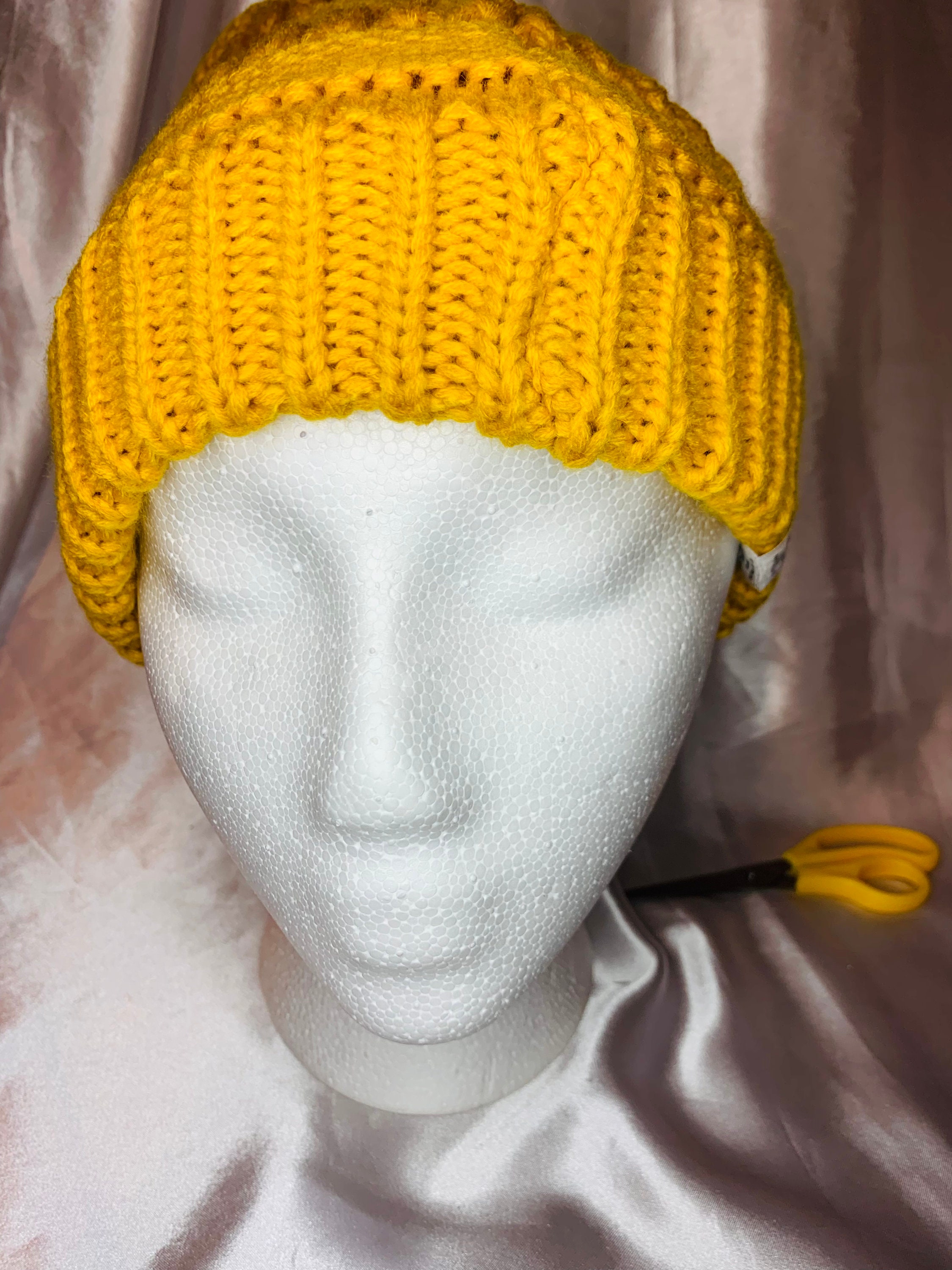 Silk Satin Lined Winter Hat With Bobble - Etsy UK