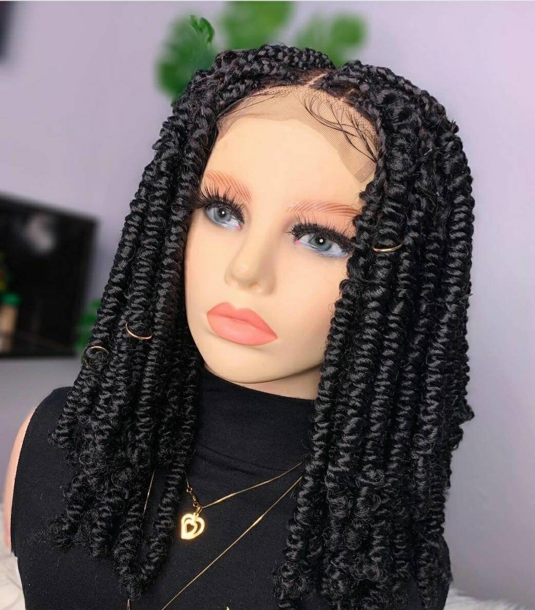 Passion twists lace wig passion twists wig spring twists wig Etsy