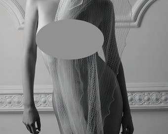 Mature, Gorgeous, Exotic, Lace, Veil, Sensual, Vintage Photo, 1960's, Breasts, Sexy, Sexy, Mature, Print, Wall Art, Multiple Size [202-429]