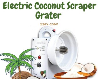 Electric Coconut Scraper Grater Machine 2v 230v Free Fast Etsy Sweden