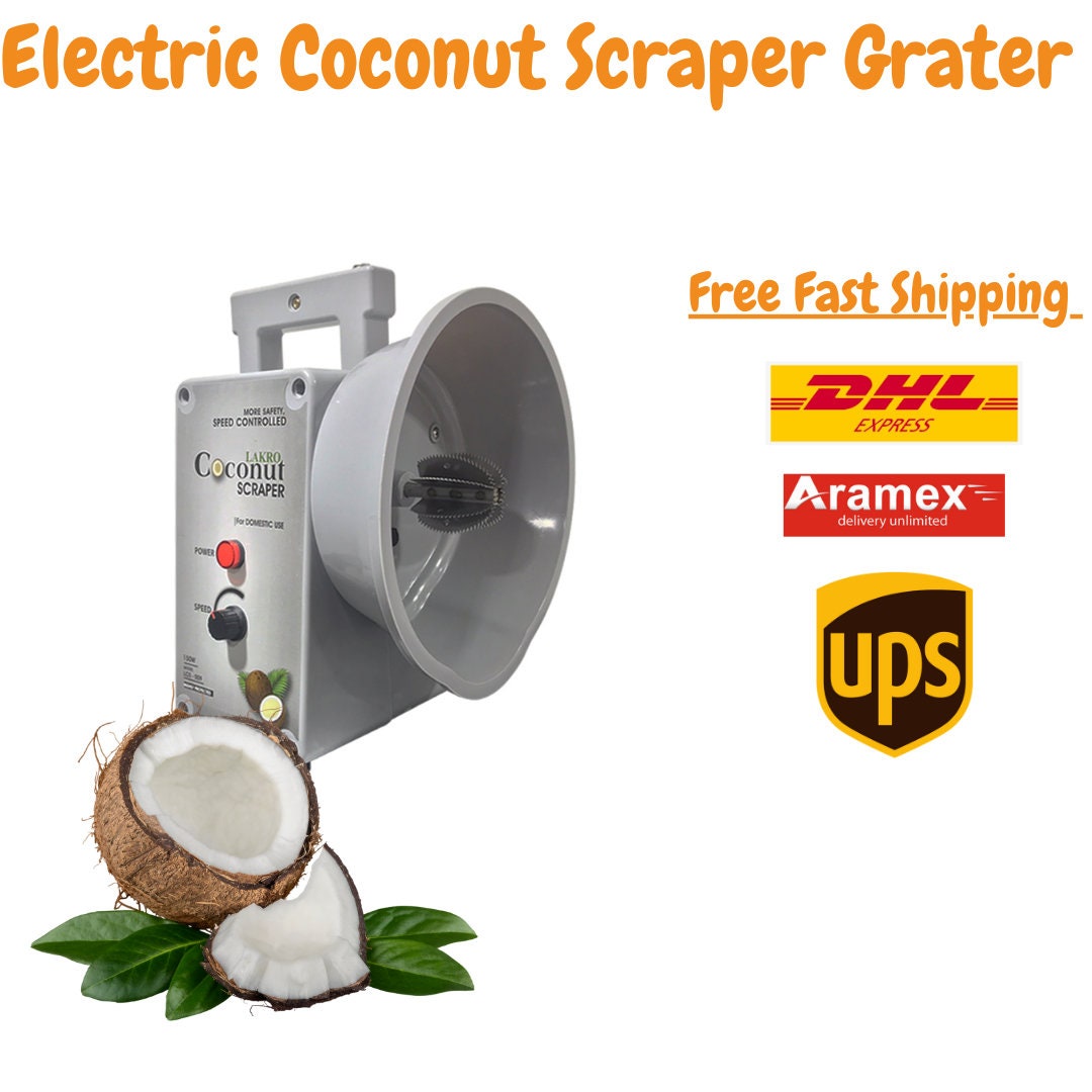 ODIRIS Coconut Scraper Grater Stainless Steel Blades Shredder Express  Shipping