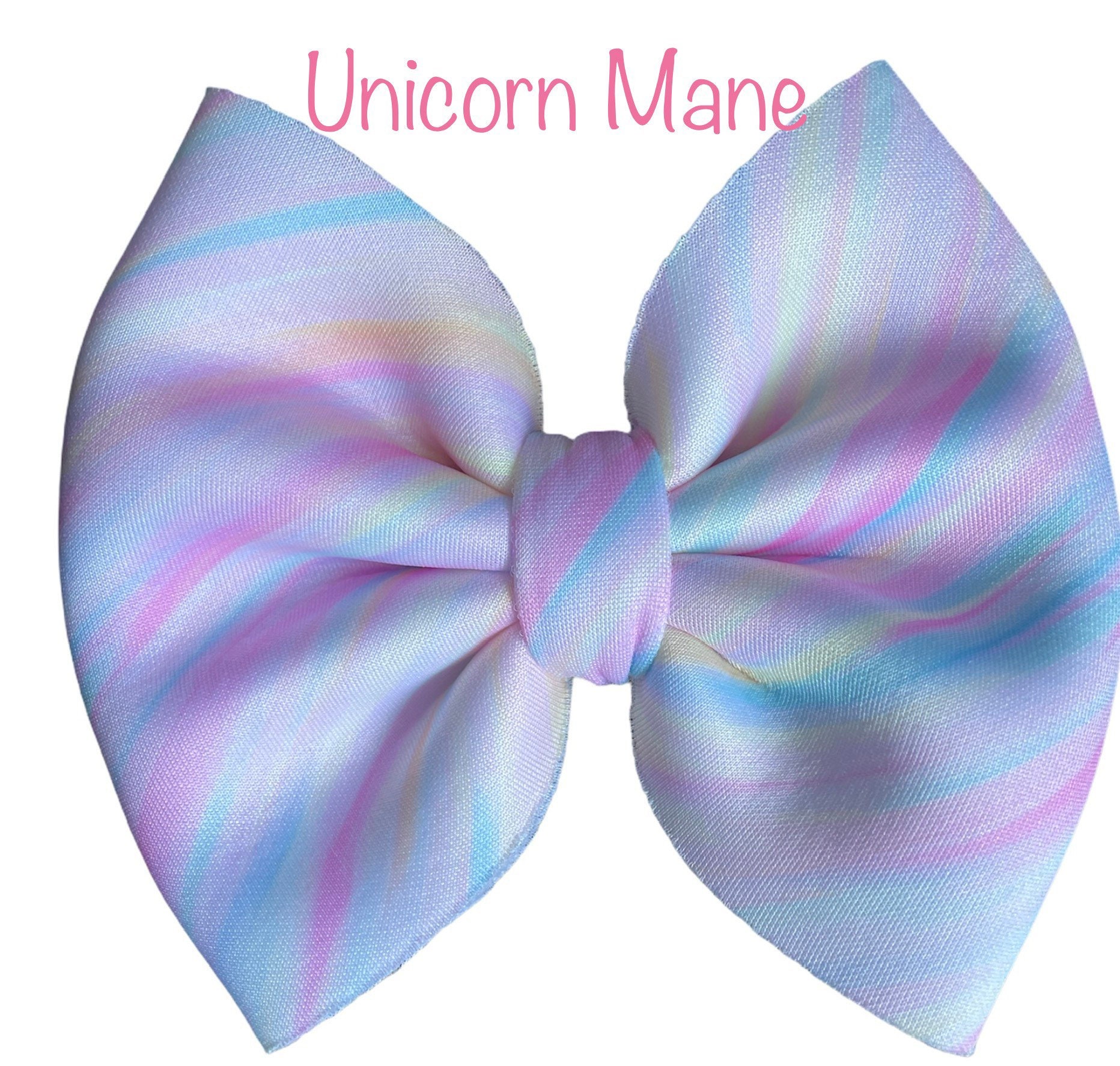 Scuba Hair Bow Puff Bow Techno Scuba Headband Hair Clip Etsy